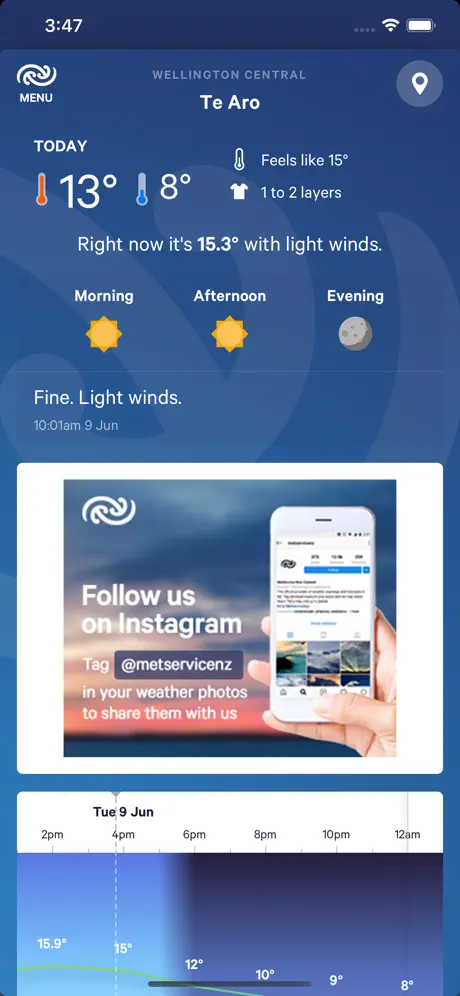 Metservice screenshot 1