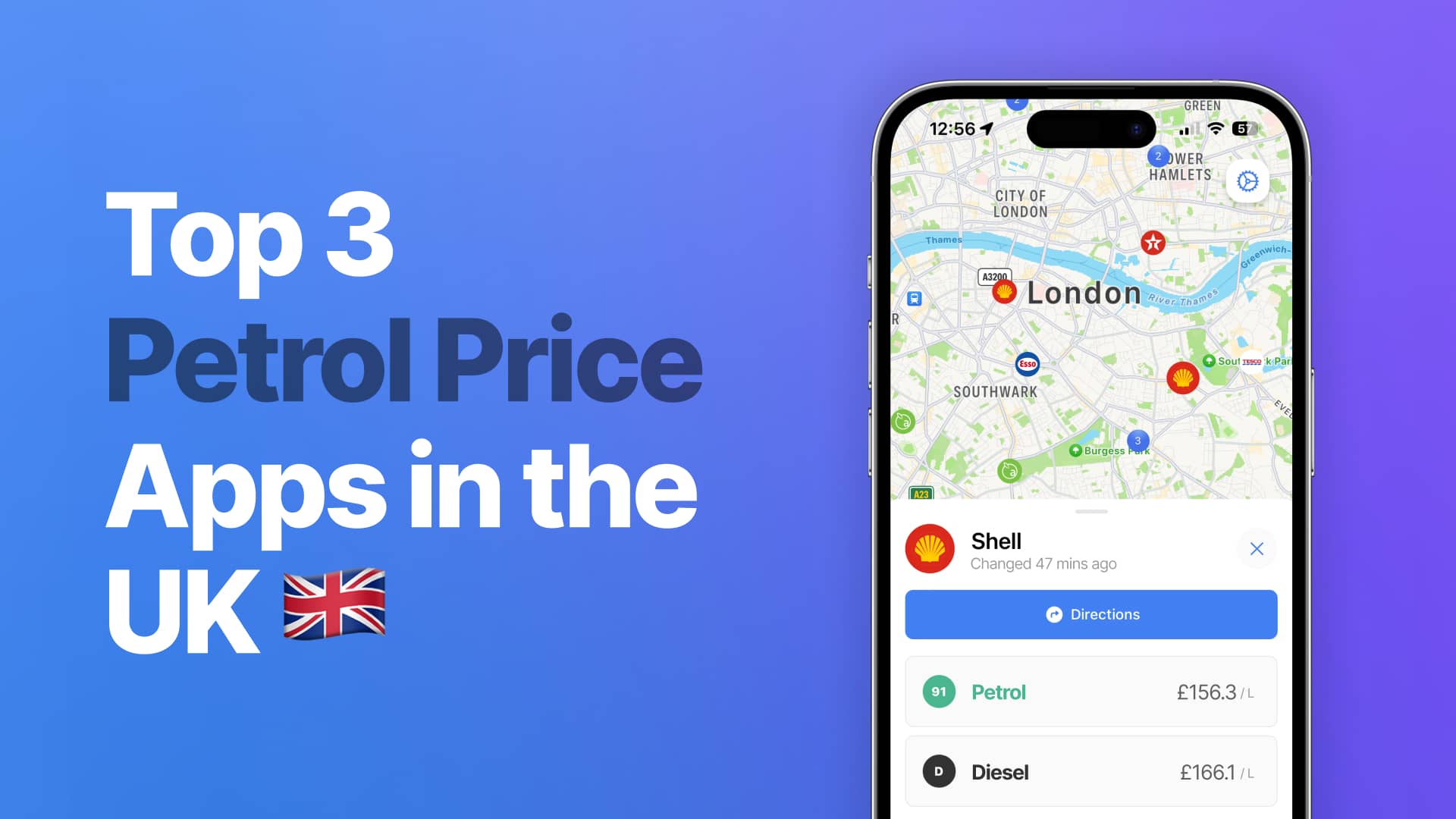 Top 3 Petrol Map Apps in the UK 2024